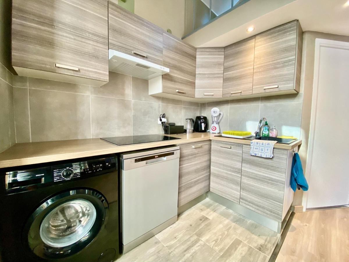 Lovely & Sunny Loft Heart Of Nice With A/C! 외부 사진